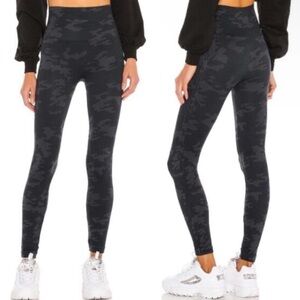 SPANX Dark Camouflage Leggings